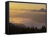 Austria, Carinthia, Morning Mood, Sunrise-Rainer Mirau-Framed Stretched Canvas