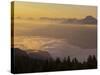 Austria, Carinthia, Morning Mood, Sunrise-Rainer Mirau-Stretched Canvas