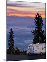 Austria, Carinthia, View from Dobratsch, Camper-Rainer Mirau-Mounted Photographic Print