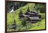 Austria, East Tyrol, Gschild, Farmhouses-Gerhard Wild-Framed Photographic Print