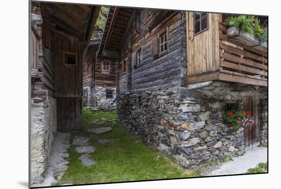 Austria, East Tyrol, Innergschl??, Alpine Huts-Gerhard Wild-Mounted Photographic Print