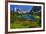 Austria, Ehrwald, Seebensee with Zugspitze-Ludwig Mallaun-Framed Photographic Print