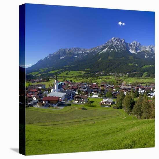 Austria, Ellmau in the Savage Emperor-Ludwig Mallaun-Stretched Canvas