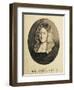 Austria, Engraved Portrait of German Composer and Organist, Johann Caspar Von Kerll-null-Framed Giclee Print