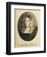 Austria, Engraved Portrait of German Composer and Organist, Johann Caspar Von Kerll-null-Framed Giclee Print