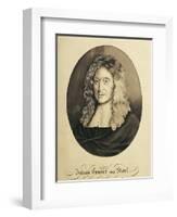 Austria, Engraved Portrait of German Composer and Organist, Johann Caspar Von Kerll-null-Framed Giclee Print