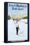 Austria for Winter Sports Poster-null-Framed Stretched Canvas