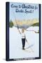 Austria for Winter Sports Poster-null-Stretched Canvas