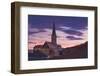 Austria, Gumpoldskirchen (Village), Church, Evening Mood-Rainer Mirau-Framed Photographic Print