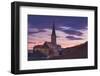 Austria, Gumpoldskirchen (Village), Church, Evening Mood-Rainer Mirau-Framed Photographic Print