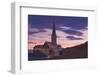 Austria, Gumpoldskirchen (Village), Church, Evening Mood-Rainer Mirau-Framed Photographic Print