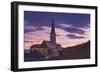 Austria, Gumpoldskirchen (Village), Church, Evening Mood-Rainer Mirau-Framed Photographic Print