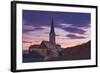 Austria, Gumpoldskirchen (Village), Church, Evening Mood-Rainer Mirau-Framed Photographic Print