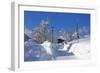Austria, Hinterthiersee, Winter,-Ludwig Mallaun-Framed Photographic Print
