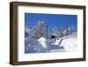 Austria, Hinterthiersee, Winter,-Ludwig Mallaun-Framed Photographic Print