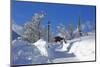 Austria, Hinterthiersee, Winter,-Ludwig Mallaun-Mounted Photographic Print