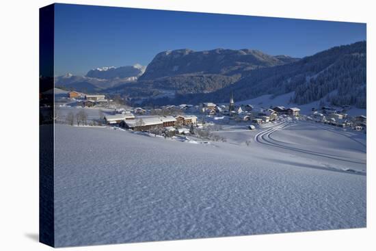 Austria, Hinterthiersee-Ludwig Mallaun-Stretched Canvas