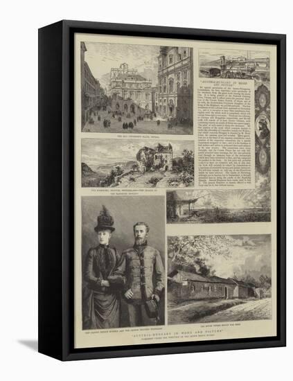 Austria-Hungary in Word and Picture-null-Framed Stretched Canvas