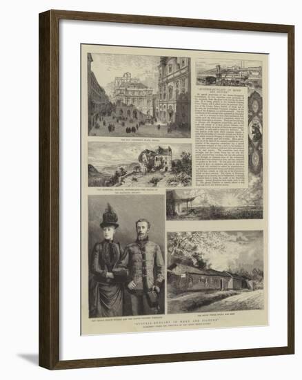 Austria-Hungary in Word and Picture-null-Framed Giclee Print