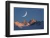 Austria, Kaunertal, Kaunergrat, Big Dristkogel (M)-Ludwig Mallaun-Framed Photographic Print