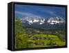 Austria, Kitzbuehel-Ludwig Mallaun-Framed Stretched Canvas