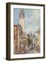 Austria, Kitzbuhel 1931-E Harrison Compton-Framed Art Print