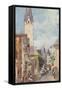 Austria, Kitzbuhel 1931-E Harrison Compton-Framed Stretched Canvas