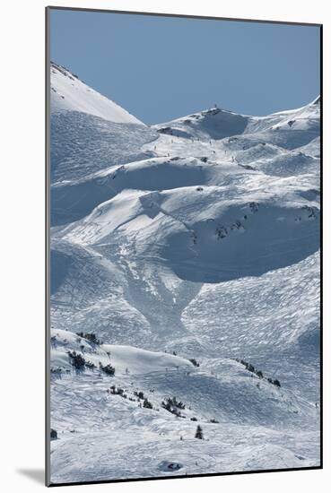 Austria, Lech am Arlberg, Madloch, skiing area,-Christine Meder stage-art.de-Mounted Photographic Print