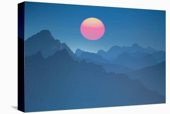 Austria, Lechtal Alps (M)-Ludwig Mallaun-Stretched Canvas