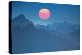 Austria, Lechtal Alps (M)-Ludwig Mallaun-Stretched Canvas