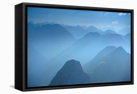 Austria, Lechtal Alps-Ludwig Mallaun-Framed Stretched Canvas