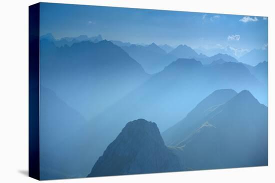 Austria, Lechtal Alps-Ludwig Mallaun-Stretched Canvas