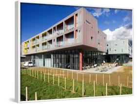 Austria, Lower Austria, Langenlois, Hotel, Buildings, Outside-Facade-Rainer Mirau-Framed Photographic Print