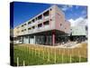 Austria, Lower Austria, Langenlois, Hotel, Buildings, Outside-Facade-Rainer Mirau-Stretched Canvas