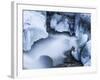 Austria, Lower Austria, MirafŠlle (Waterfall), Winter-Rainer Mirau-Framed Photographic Print