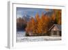 Austria, Mieminger Plateau, Larch Meadows-Ludwig Mallaun-Framed Photographic Print