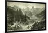 Austria Mountains 1891-null-Framed Giclee Print