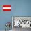 Austria National Flag Poster Print-null-Mounted Poster displayed on a wall