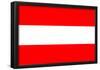 Austria National Flag Poster Print-null-Framed Poster