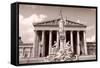 Austria - Parliament-Tupungato-Framed Stretched Canvas