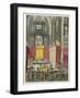 Austria, Pope Pius Vi in Stephansdom in Vienna at Easter-null-Framed Giclee Print