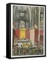 Austria, Pope Pius Vi in Stephansdom in Vienna at Easter-null-Framed Stretched Canvas