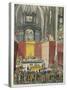 Austria, Pope Pius Vi in Stephansdom in Vienna at Easter-null-Stretched Canvas