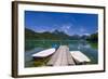 Austria, Salzburg Country, Salzkammergut, Fuschl Am See, Lake Fuschlsee, West Shore Against Stack-Udo Siebig-Framed Photographic Print