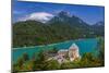 Austria, Salzburg Country, Salzkammergut, Fuschl Am See, Lake Fuschlsee-Udo Siebig-Mounted Photographic Print