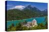 Austria, Salzburg Country, Salzkammergut, Fuschl Am See, Lake Fuschlsee-Udo Siebig-Stretched Canvas