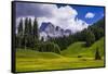 Austria, Salzburg Country, Wei§bach with Lofer-Udo Siebig-Framed Stretched Canvas