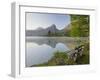 Austria, Salzburg, Lake Wolfgangsee, Shore-Rainer Mirau-Framed Photographic Print