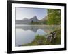 Austria, Salzburg, Lake Wolfgangsee, Shore-Rainer Mirau-Framed Photographic Print