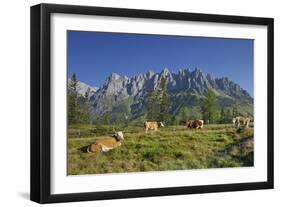 Austria, Salzburg, Mandlwand, Hochkšnig (Mountain)-Rainer Mirau-Framed Photographic Print